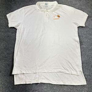 Vintage Tennessee Volunteers Izod Lacoste Polo Shirt Mens 2XL Vols NCAA USA Made